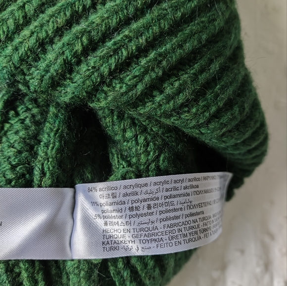 Zara cut out cable knit sweater - Picture 2 of 4